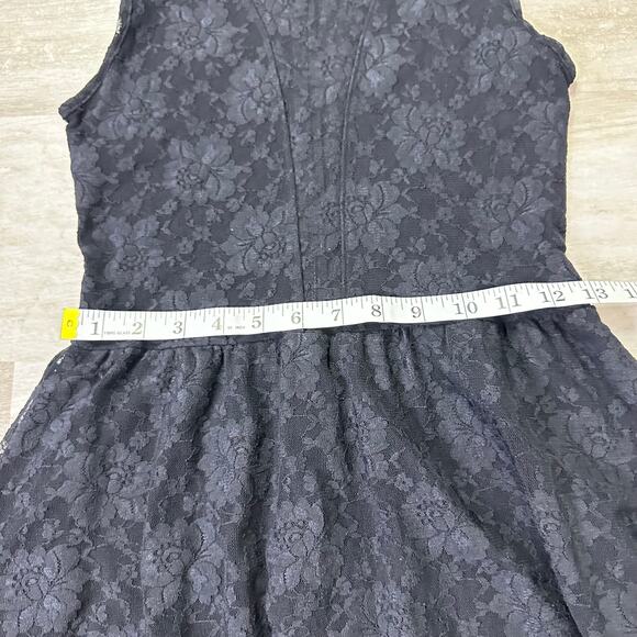 For Love & Lemons Lulus Lace Dress in Black Size medium - Picture 7 of 8